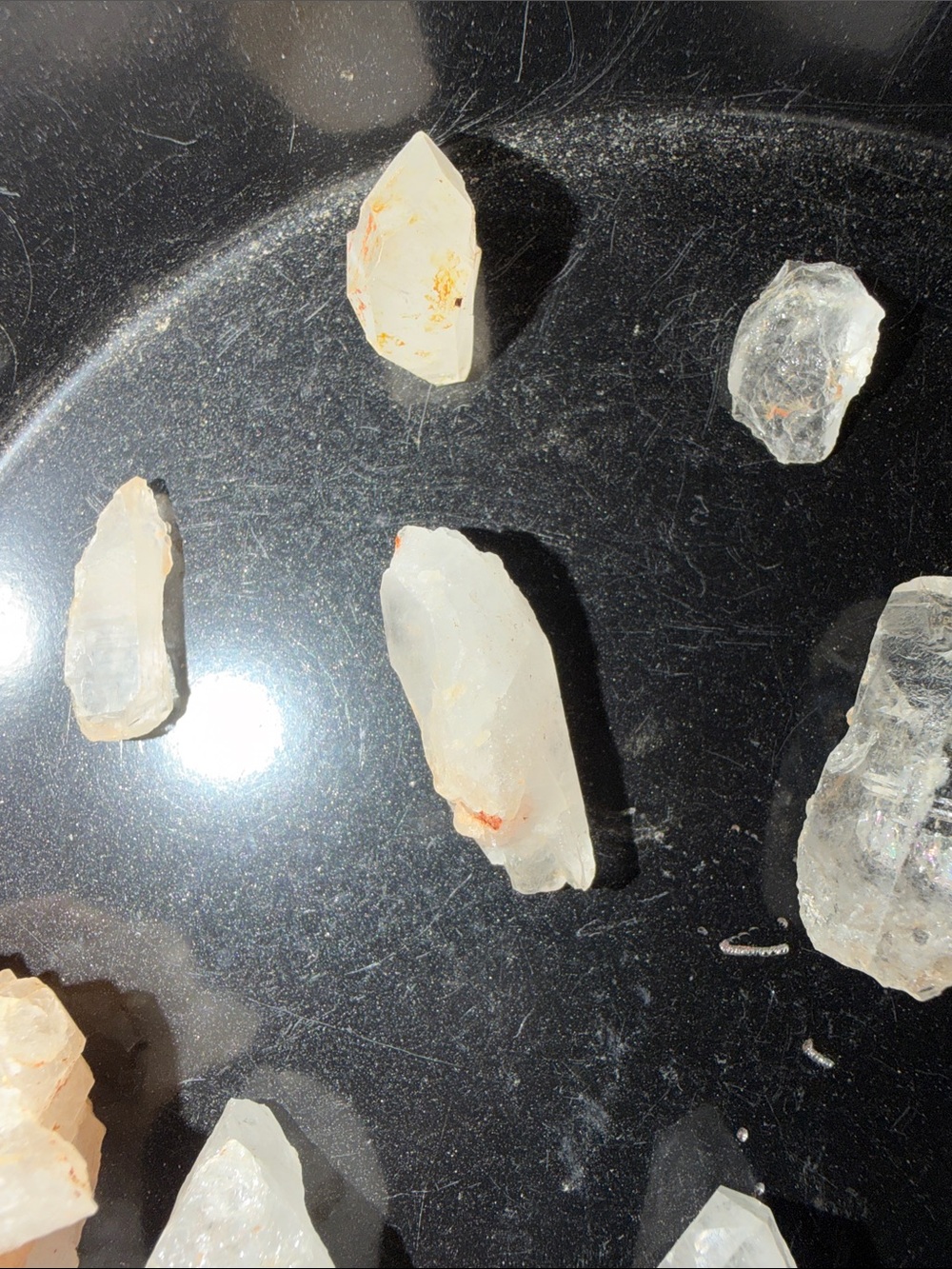 Clear Quartz Crystal Lot - White/Clear Accent Stones - Hand Found From Arkansas - Picture 4 of 12